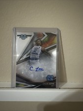 Caleb Love Bowman Chrome UNC 2022-2023 Autograph #BOA-CLO