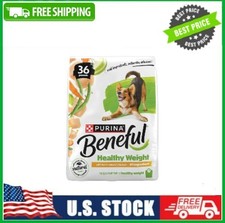 Purina Beneful Dry Dog Food for Adults Healthy Weight, Farm Raised Chicken 36lb 1.06 per pound