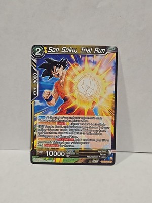 Dragon Ball Super Card Game Son Goku, Trial Run Wild Resurgence BT21-109 |  eBay