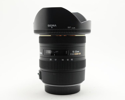 SIGMA 10-20mm F3.5 EX DC HSM Rare Sigma SA Mount