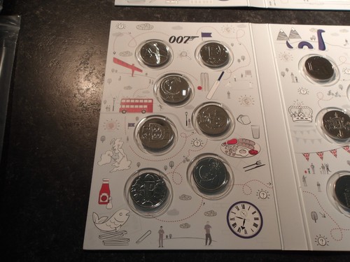 GREAT BRITAIN = THE ROYAL MINT 2018 + 2019 10p A TO Z COIN SETS - IN FOLDER U/C - Bild 6 von 17