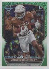 2022 Bowman U Chrome Green Shimmer Refractor /99 Jahleel Billingsley #26 pe8