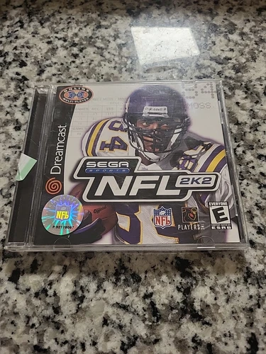 NFL 2K2 (Sega Dreamcast, 2001) CIB! TESTED WORKING CONDITION!!