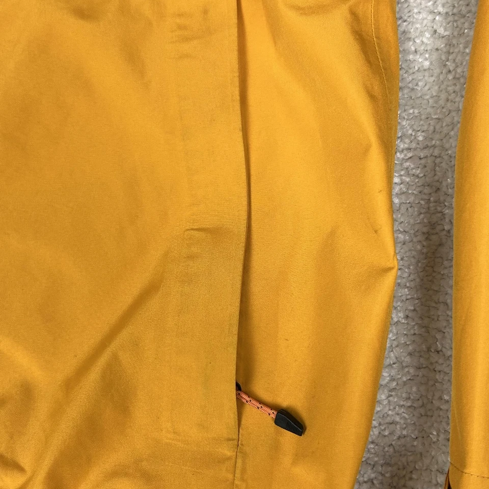 Chaqueta Marmot Para Hombre Pequeña Amarilla Gore Tex Minimalista Lluvia Concha Pit Cremalleras M12683 Foto 4 de 4