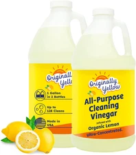 Lemon White Vinegar for Cleaning Purpose | USA Made All Purpose Cleaner | Use as