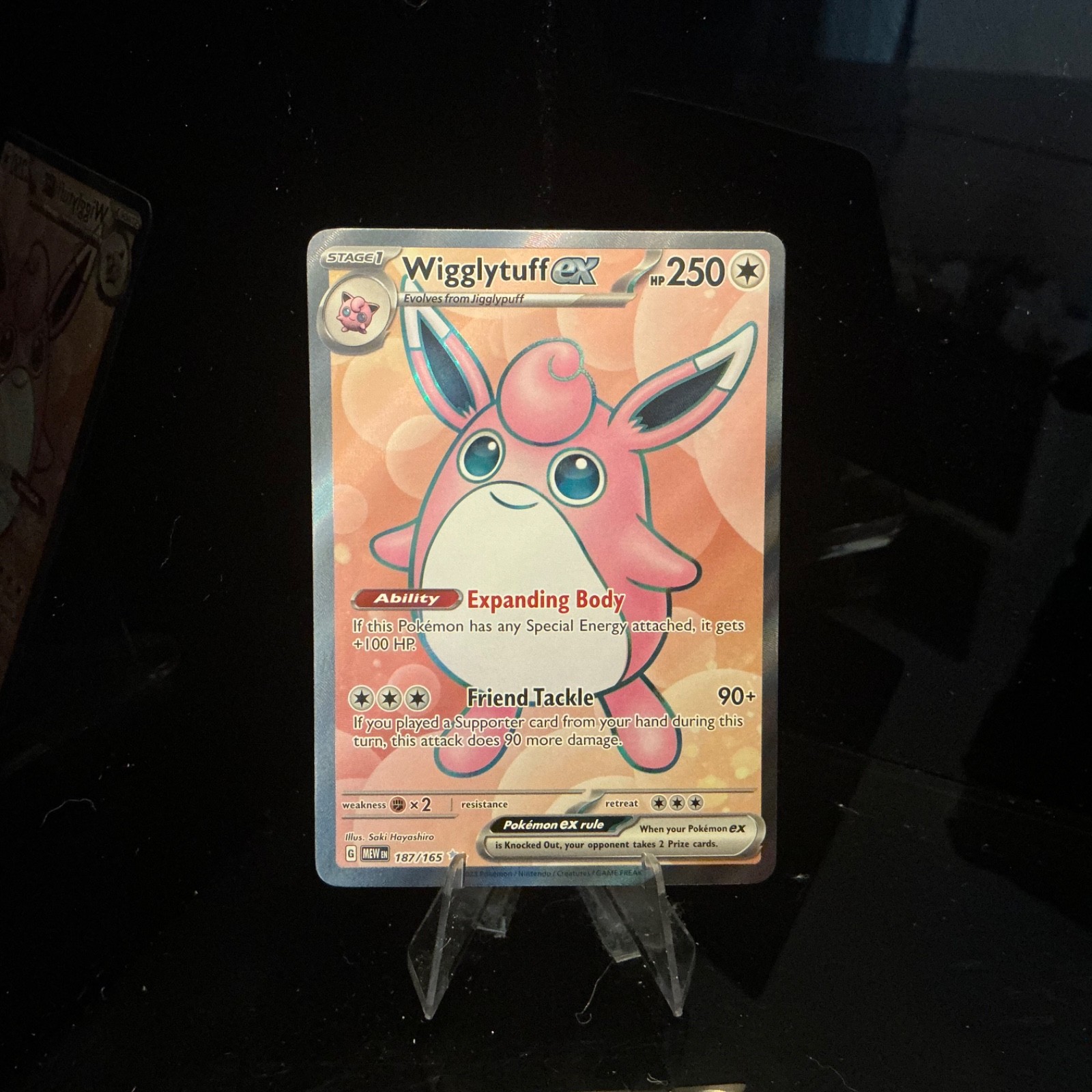 Pokémon TCG Wigglytuff ex Holo