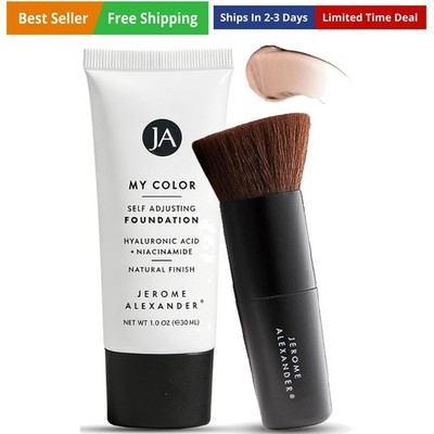 My Color Self-Adjusting Foundation, Hydrating & Lightweight Face Makeup, Skin...