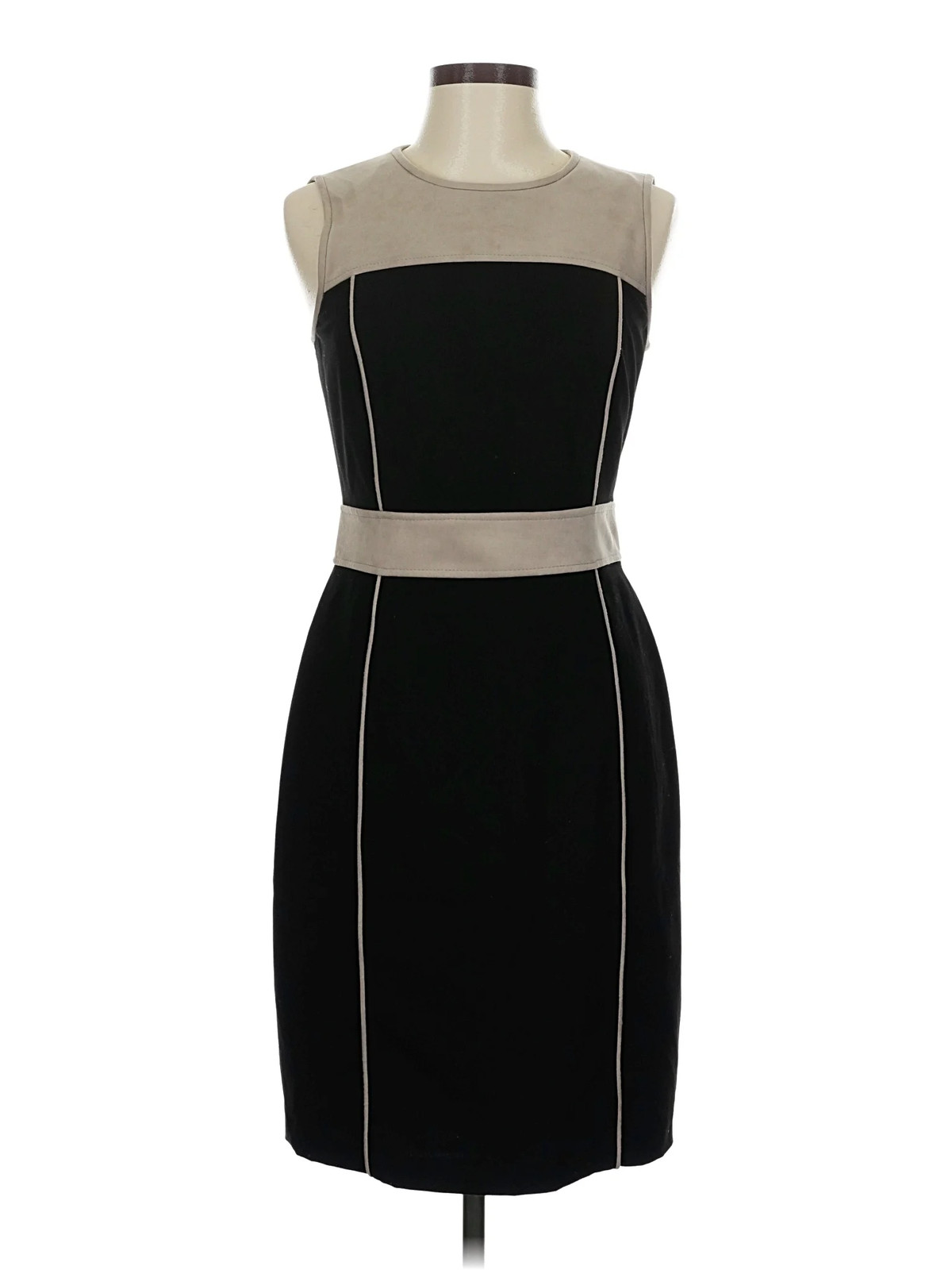 Calvin Klein Women Black Cocktail Dress 6