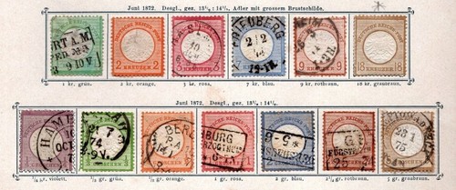 Deutsches Reich - Klassik auf Schwaneberger Goldschnitt Vordrucken - Bild 6 von 13