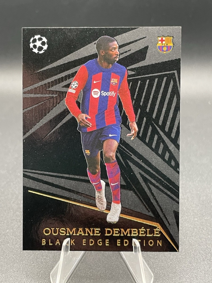 Black Edge Edition Ousmane Dembele Match Attax 2023/2024 Barcelona