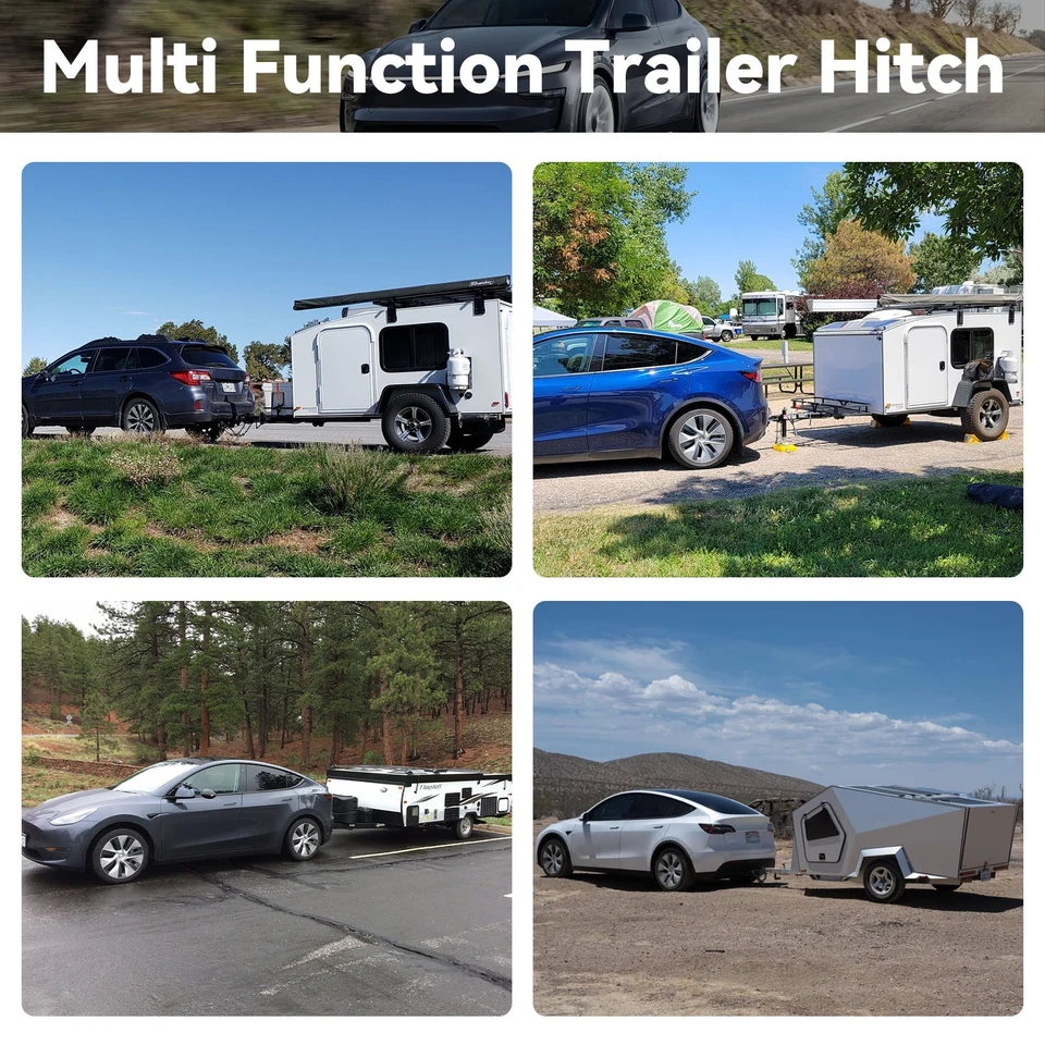 Class III Trailer Towing Hitch Receiver 2" For 2020-2024 Tesla Model Y - Image 4 of 4