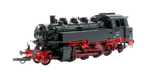 LOCOMOTORA DE VAPOR GUTZOLD HO GAUGE 27403 DB NEGRA Y ROJA BR 86 744 | Condition: Used