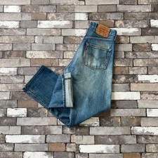 90s Levi's 502XX Made In Japan Big E Red Selvedge W31