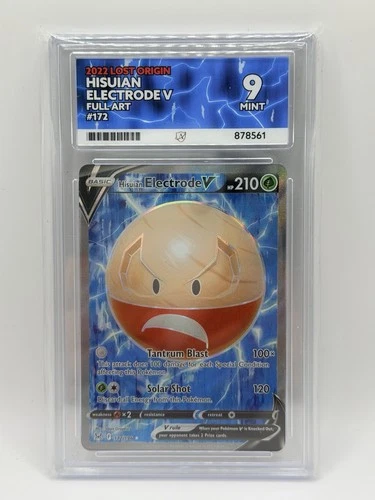 Hisuian Electrode V 172/196 Ultra Rare Holo Lost Origin Ace 9 Pokemon