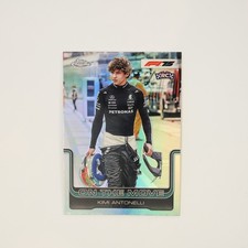 2025 Topps Chrome F1 #185 Kimi Antonelli RC Rookie Refractor On The Move