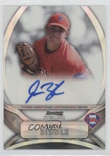 2010 Bowman Sterling Prospects Refractor 125/199 Jesse Biddle #BSP-JB Auto 0m8