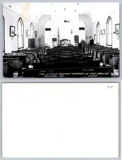 RPPC The Little Brown Church Nashua IA Photo Postcard