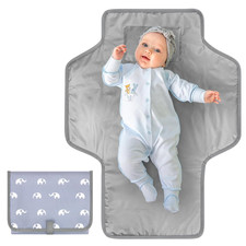 Portable Diaper Changing Pad, Waterproof Baby Changing Mat, Foldable Travel D...