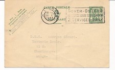 D83030 Coat of Arms, Lion 35c Liege 1937 Postal Stationery Belgium