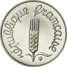 M&uuml;nze, Frankreich, &Eacute;pi, Centime, 1999, Paris, BE, STGL, Stainless Steel