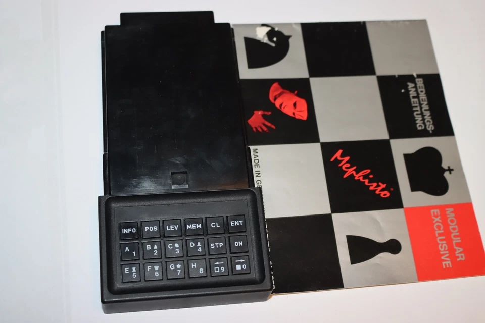 MM I Modul für Mephisto Schachcomputer der modularen Baureihe mit original BDA - Bild 2 von 2