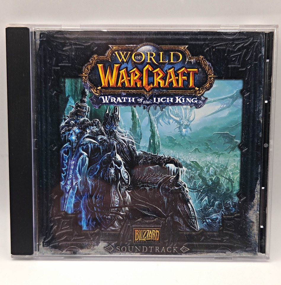 WORLD OF WARCRAFT "Wrath of the Lich King" Soundtrack CD, Blizzard Entertainment