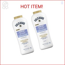 Gold Bond Comfort Body Powder, 10 oz., Talc-Free, Fresh Clean Scent With Aloe &
