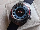 Russian Vostok amphibian divers watch, cal. 2209,  multicolor dial, steel case