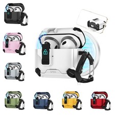 Magnetic Automatic Armor earphone Stand case For Airpods 4 / 3 2 1 / Pro2 Pro