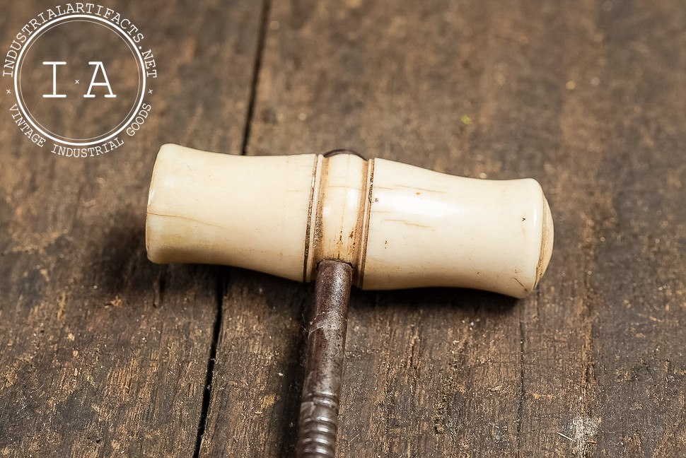 Antique Victorian Bone-Handled Boot Pull - image 3