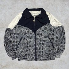 Vintage Wilson Tennis Track Jacket Windbreaker Adult Small Activewear Sports