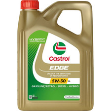 4 LITRI TANICA OLIO MOTORE CASTROL EDGE 5W30 LL LONGLIFE ACEA C3 BMW VW AUDI