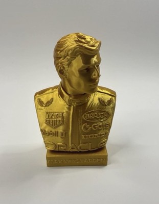 Max Verstappen Tribute Legend Gold Mini Bust