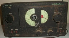 VINTAGE HALLICRAFTERS Model S-38B 4 BAND RADIO RECEIVER