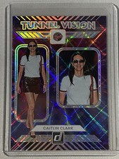 Caitlin Clark 2025 Panini WNBA Donruss Basketball Tunnel Vision Indiana Fever