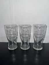 McDonalds 1992 Arches Drinking Glasses Vintage Set Of 3