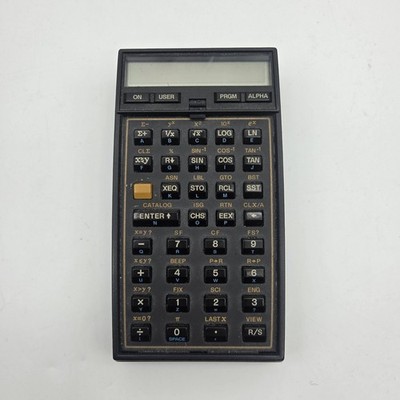 Hewlett Packard 41CV Vintage Scientific Calculator - UNTESTED AS IS