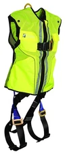 FallTech 70152X3XL Vest Harness, Non-Belted FBH, Reflective Vest, XX-L/3X-L