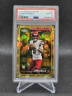 2024 Topps Chrome - Rookies Jayden Daniels #201 Gold Refractor /50 (RC) PSA-10