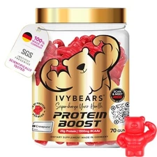 IvyBears® Premium Protein Boost Gummies - for Men & Women – 25g Protein only ...