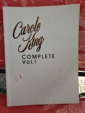 Carole King Complete Vol. 1 Songbook by Carole King