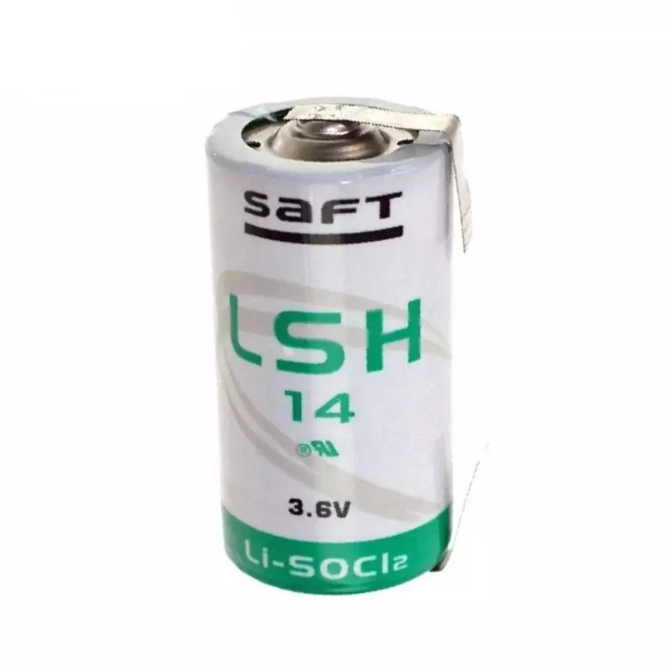 Batterie Lithium Saft LSH14 C 3.6V 5800mAh Li-SOCl2 Avec Bornes À Souder U - Photo 1/1