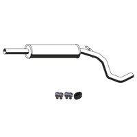 Ernst MittelschalldäMpfer + Anbausatz FüR VW Lupo Seat Arosa 1.0 1.4 50/60 PS