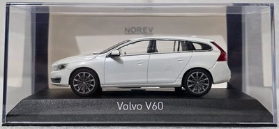 Volvo V60 2013 Cristal White 1:43 Norev 870016 Diecast Model Car