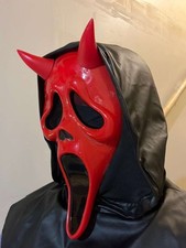 Fun World Dead By Daylight Ghost Face Scream Mask Devil Used