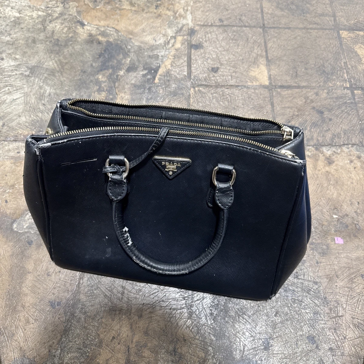 PRADA Zip Satchel/Top Handle Bag Handbags & Bags for Women for
