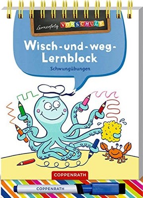 Birgitt Carsten Wisch-und-weg-Lernblock: Schwungübungen  (Paperback) (UK IMPORT)