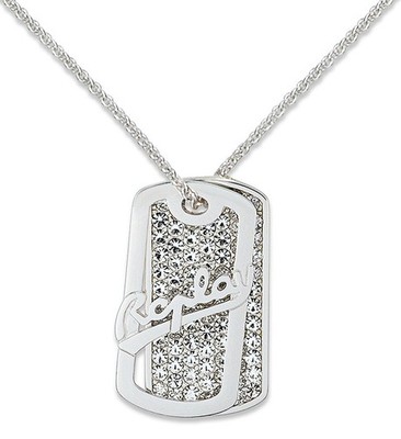 Replay Halskette mit Strass-Steinen + TAG Anhänger RVC233H60 Collier