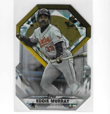 2022 Topps EDDIE MURRAY insert Diamond Greats Die Cuts series 2 two orioles