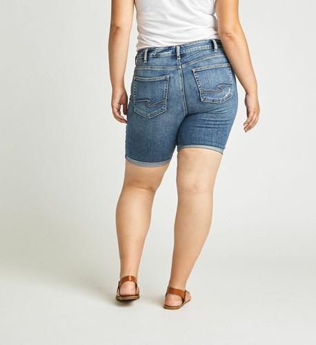 Womens Silver Jeans High Rise Avery 